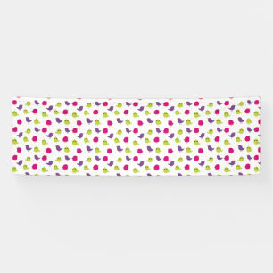 Niedliche, farbige Vögel Banner