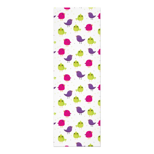 Niedliche, farbige Vögel Fotodruck (Vorne)