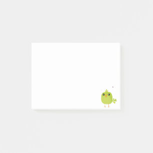 Niedliche, farbige Vögel Post-it Klebezettel