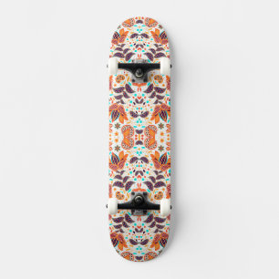 Niedliche Farbklassiker mit Blumenmuster Skateboard