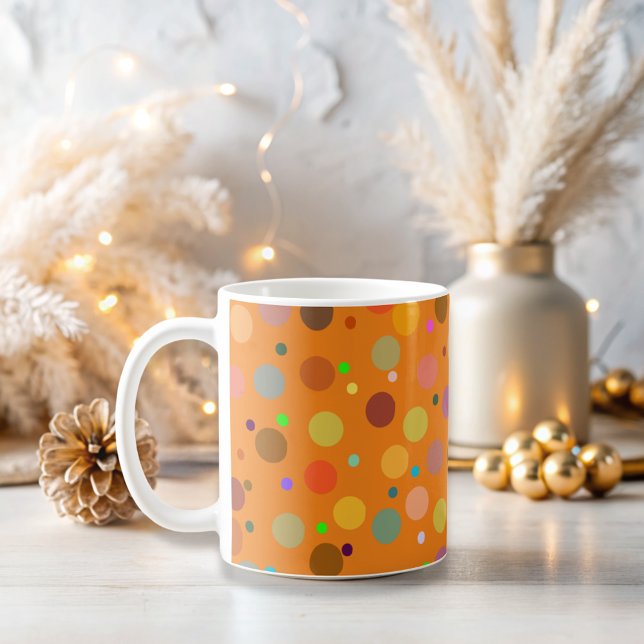 Niedliche Farbtöne orange Kaffeetasse (Von Creator hochgeladen)