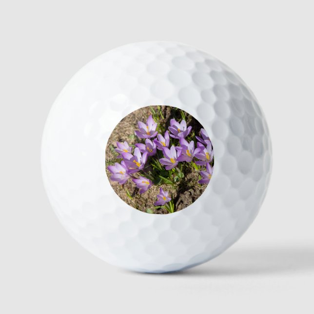 Niedliche Federhäkchen Golfball (Vorderseite)