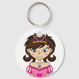 Niedliche feenhafte Prinzessin Keychain Schlüsselanhänger