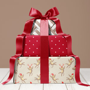 Niedliche Feiertage Geschenkpapier Set