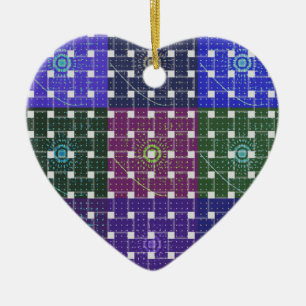 niedliche Felder Keramik Ornament