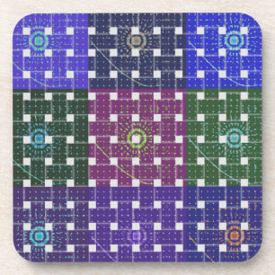 niedliche Felder Untersetzer