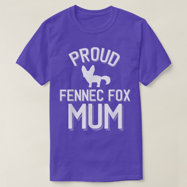 Niedliche Fennec Fo Mum Proud Fennec Fennec Mum T-Shirt (Design vorne)