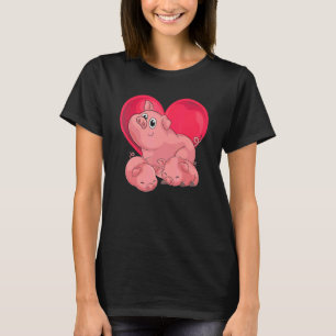 Niedliche Ferkel Bauer Schweinehaltung T-Shirt