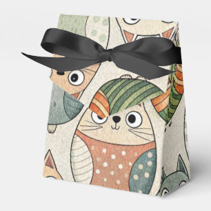 Niedliche Fettkatze Geschenkschachtel