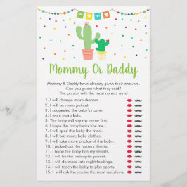 Niedliche Fiesta Cactus Guess, der sagte, es Dusch