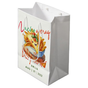 Niedliche Fiesta Nacho Average Baby Dusche nach Ma Mittlere Geschenktüte