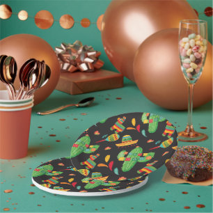 Niedliche Fiesta Paper-Teller Pappteller