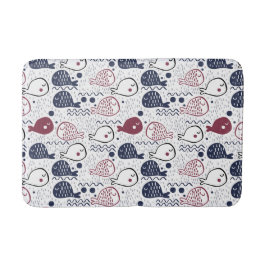 Niedliche Fisch Muster Badmatten Badematte