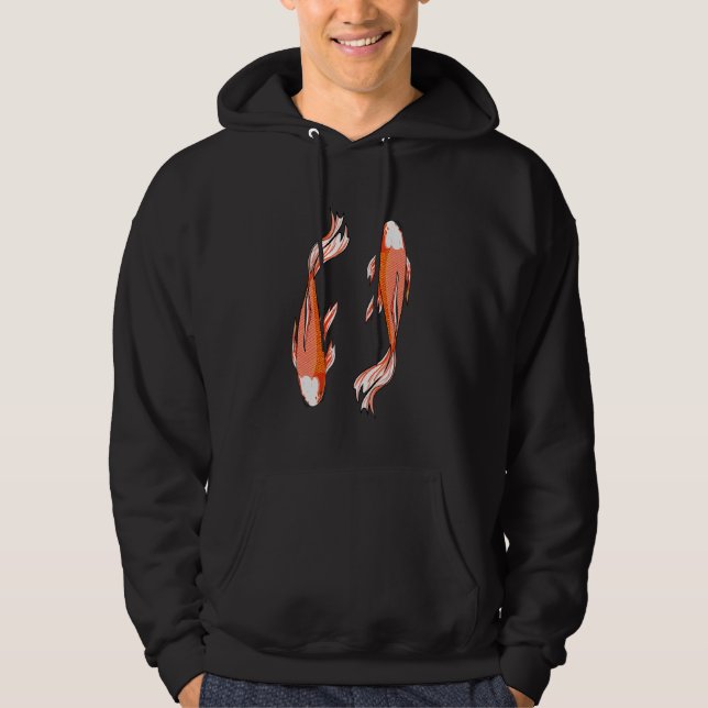 Niedliche Fischbekleidung Hoodie (Vorderseite)