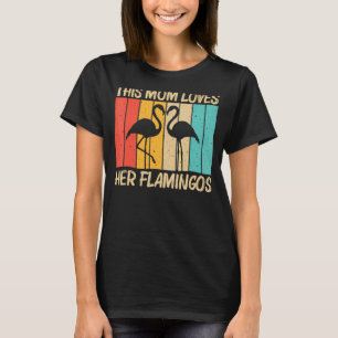 Niedliche Flamingo für Mama Mutter Flamingo Bird T T-Shirt