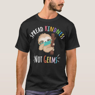 Niedliche Fliege mit Gesichtsmaske Spread-Begeiste T-Shirt
