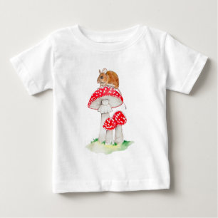 Niedliche Fliegenmaus Baby T-shirt
