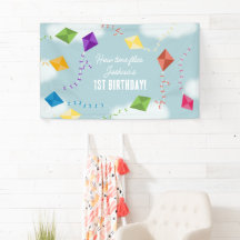 Niedliche Fliegerkite Kinder wie die Zeit zum Gebu