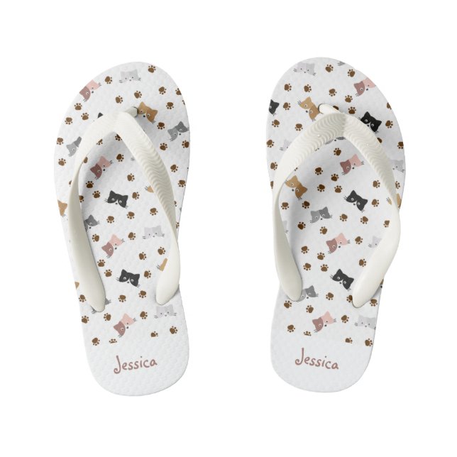 Niedliche Flip Flops für Kids (Fußbett)