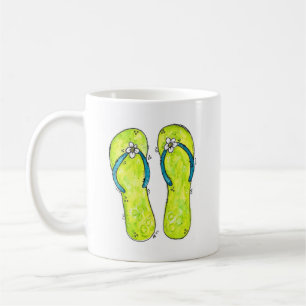 Niedliche Flip Flops Kaffeetasse