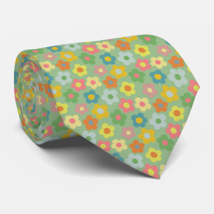 Niedliche Flora Wiadow Pattern Neck Tie Krawatte