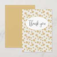 Niedliche florale einfache Wohnung Vielen Dank Kar