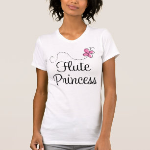 Niedliche Flöten-Prinzessin T-Shirt