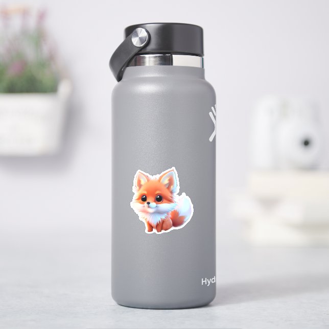 Niedliche Forest Forest-Liebhaber Aufkleber (HydroFlask)