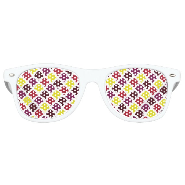 Niedliche Formen Partybrille (Vorderseite)