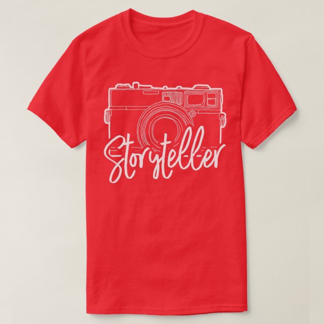 Niedliche Fotogalerie mit Kamera T-Shirt (Design vorne)