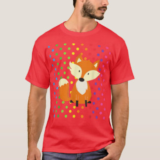 NIEDLICHE FOX Geschenke Kawaii für Mädchen Adorabl T-Shirt