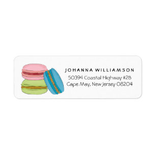 Niedliche Franzosen Macarons Makronen-Plätzchen