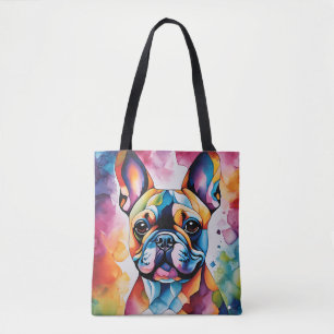 Niedliche französische Bulldog "Frenchie" Farbenfr