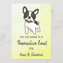 *~* Niedliche französische Bulldog-Veranstaltung