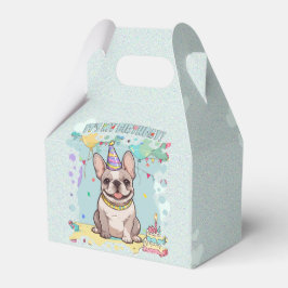 Niedliche französische Bulldogge Pastel Geschenkschachtel