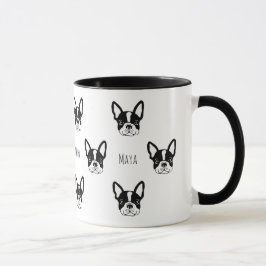 Niedliche französische Bulldogin-Tasse Tasse