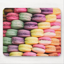 Niedliche französische Macaron-Cookies Mousepad