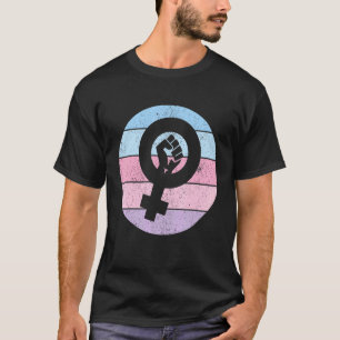 Niedliche Frauensymbolik Gleichstellung der Geschl T-Shirt