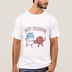 Niedliche Freunde von Milch und Cookie T-Shirt