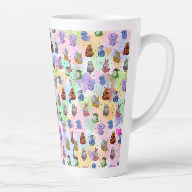 Niedliche Freunde von Tieren Tasse (Rechts)
