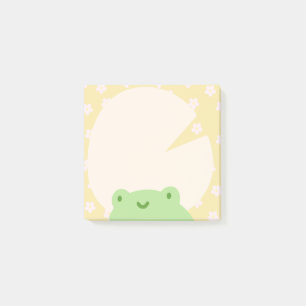 Niedliche Frog-Post-it-Notizen Sticky Notizen