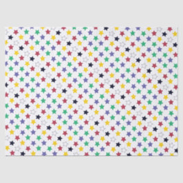 Niedliche fröhliche Happy Star Pattern Seidenpapier