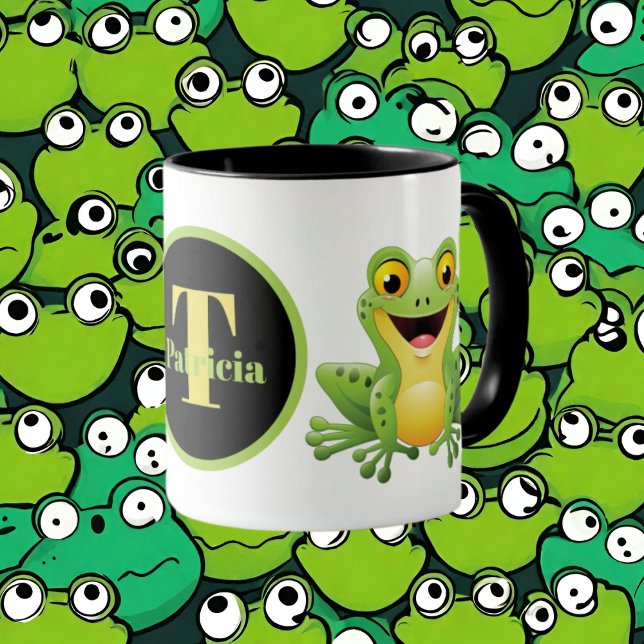 Niedliche Froschanhänger Tasse (Von Creator hochgeladen)