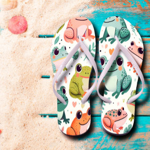 Niedliche Frösche Flip Flops