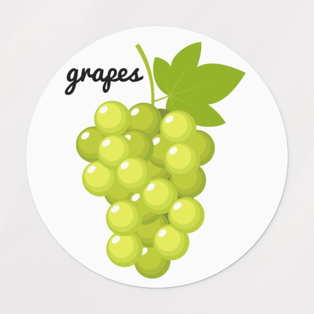 Niedliche FruchtaufkleberDesigns für Schulzeichen Etiketten (Design 3)