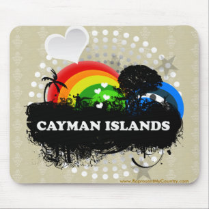 Niedliche fruchtige Cayman Islands Mousepad