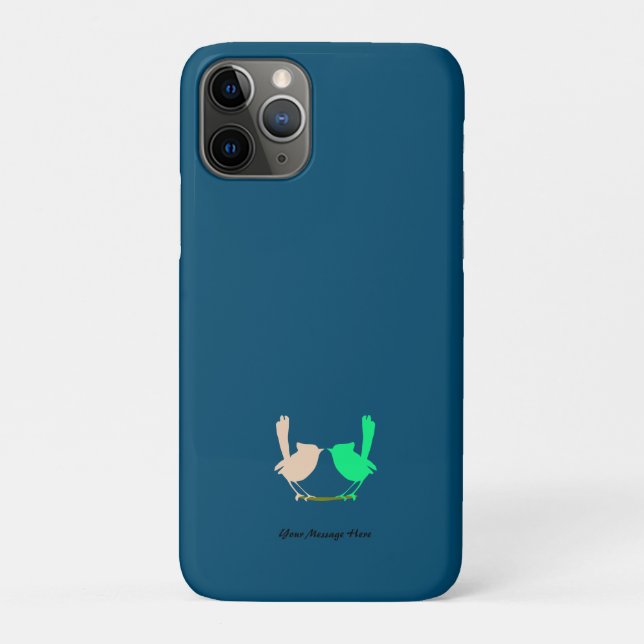 Niedliche Frühlingsvögel Party Case-Mate iPhone Hülle (Rückseite)