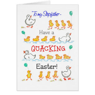 Niedliche Fun Ducklings Quacking Oster für Stepfat