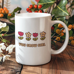 Niedliche Funny Blume Pflanze Lover Inspirational  Kaffeetasse