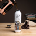 Niedliche Funny Cat 'Crazy CAT Lady' Trinkflasche<br><div class="desc">Niedliche Funny CAT Water Flasche. Entworfen für Katzen Liebhaber!</div>